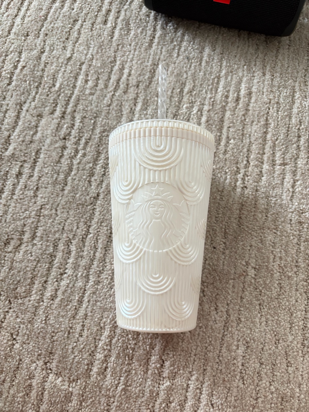 Starbucks White Reusable Tumbler